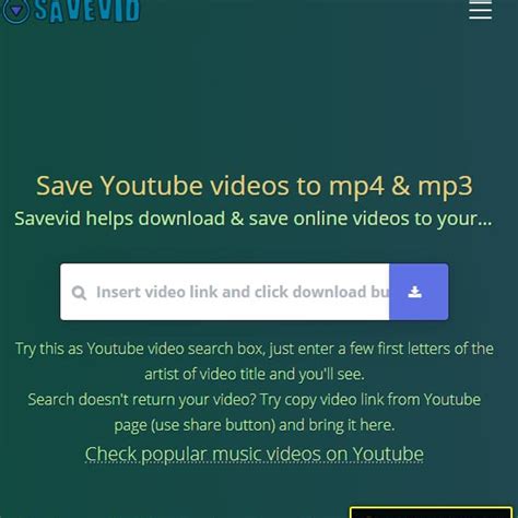 Download SaveVid Converter for