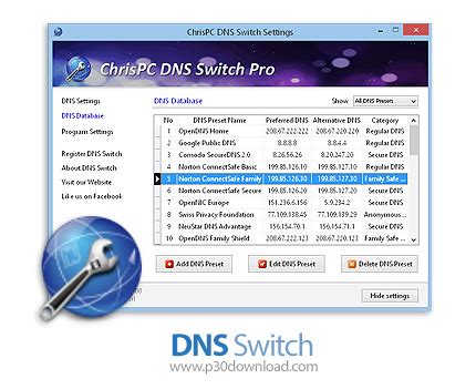 ChrisPC DNS Switch Pro